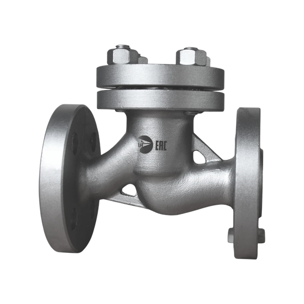 Обратный клапан фланцевый подъемный, AISI304 DN15 (1/2") (CF8) PN40