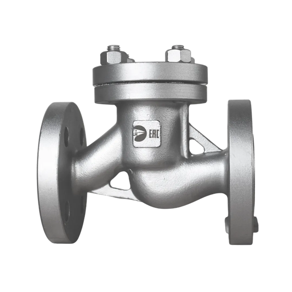 Обратный клапан фланцевый подъемный, AISI304 DN20 (3/4") (CF8) PN40