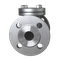 Обратный клапан фланцевый подъемный, AISI304 DN32 (1_1/4") (CF8) PN40