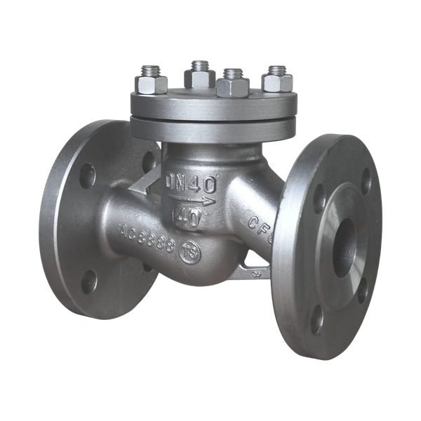 Обратный клапан фланцевый подъемный, AISI304 DN40 (1_1/2") (CF8) PN40