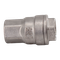 Обратный клапан муфтовый прямой нержавеющий, AISI304 DN15 (1/2"), (CF8), PN64