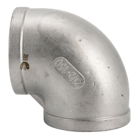 Отвод резьбовой вр/вр нержавеющий, AISI304 DN65 (2_1/2"), (CF8), PN16