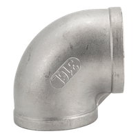 Отвод резьбовой вр/вр нержавеющий, AISI304 DN65 (2_1/2"), (CF8), PN16