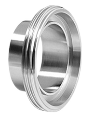 Резьбовой патрубок, AISI 304, DIN 11851, DN50 (52мм), L=35мм