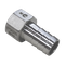 Штуцер елочка нержавеющий ВР, AISI304 DN25 x 25mm (1" x 25mm), (CF8), PN16