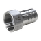 Штуцер елочка нержавеющий ВР, AISI304 DN32 x 32mm (1_1/4" x 32mm), (CF8), PN16