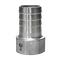 Штуцер елочка нержавеющий ВР, AISI304 DN40 x 40mm (1_1/2" x 40mm), (CF8), PN16