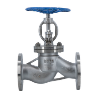 Вентиль запорный фланцевый нержавеющий, AISI304 DN65 (2_1/2"), (CF8), PN16