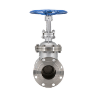 Задвижка клиновая фланцевая нержавеющая, AISI304 DN 125 (5"), (CF8), PN16