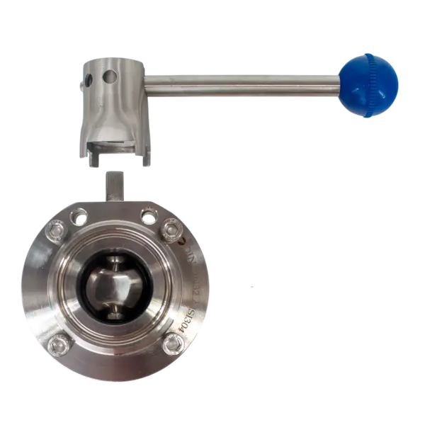 Затвор дисковый Clamp DIN нержавеющий, EPDM, AISI304 DN32 (1_1/4"), (CF8), PN8