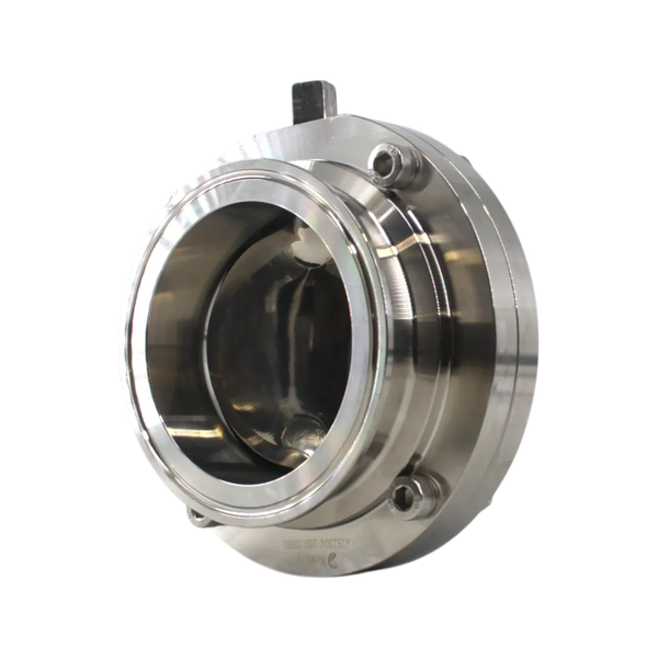 Затвор дисковый Clamp DIN нержавеющий, EPDM, AISI304 DN80 (3"), (CF8), PN8