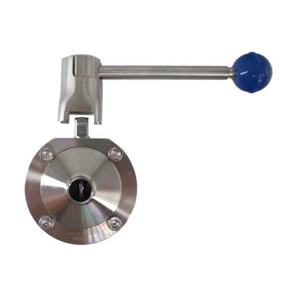 Затвор дисковый приварной нержавеющий, EPDM, AISI304 DN15 (1/2"), (CF8), PN8