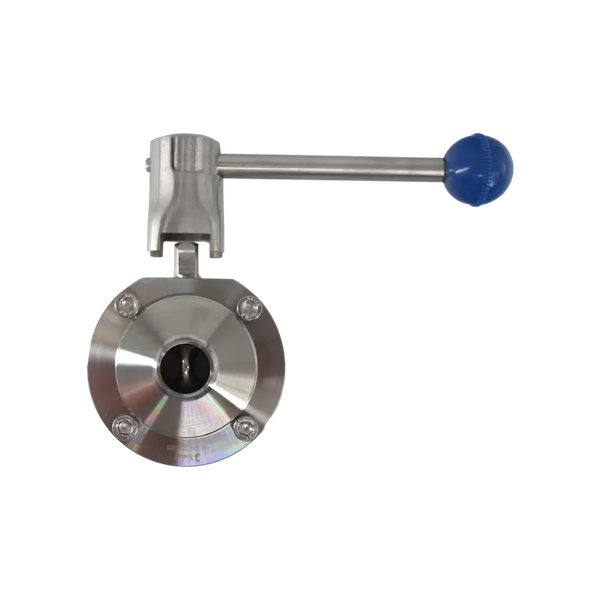 Затвор дисковый приварной нержавеющий, EPDM, AISI304 DN20 (3/4"), (CF8), PN8