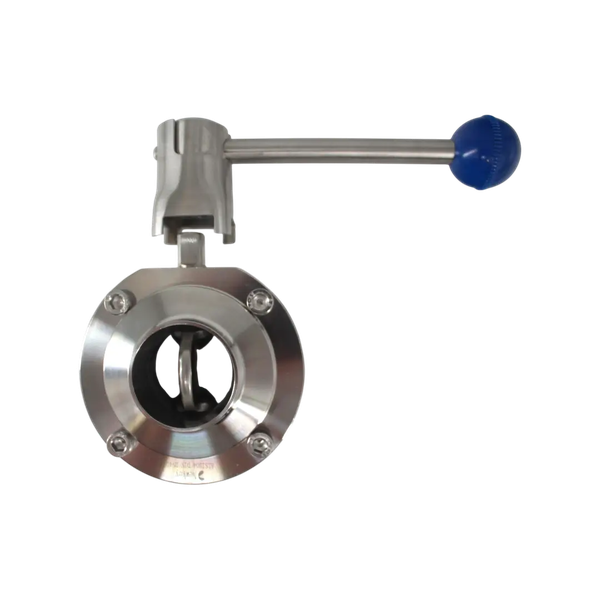 Затвор дисковый приварной нержавеющий, EPDM, AISI304 DN40 (1_1/2"), (CF8), PN8