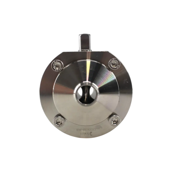 Затвор дисковый приварной нержавеющий, Силикон, AISI304 DN15 (1/2"), (CF8), PN8