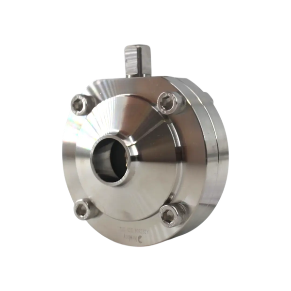 Затвор дисковый приварной нержавеющий, Силикон, AISI304 DN20 (3/4"), (CF8), PN8