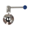 Затвор дисковый приварной нержавеющий, Силикон, AISI304 DN32 (1_1/4"), (CF8), PN8