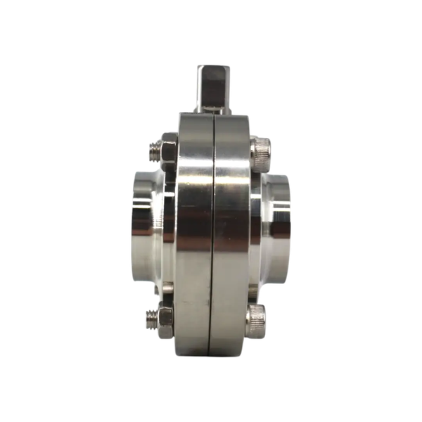 Затвор дисковый приварной нержавеющий, Силикон, AISI304 DN32 (1_1/4"), (CF8), PN8
