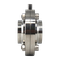 Затвор дисковый приварной нержавеющий, Силикон, AISI304 DN65 (2_1/2"), (CF8), PN8
