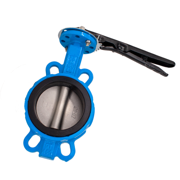 Затвор дисковый межфланцевый чугунный с нержавеющим диском 017W.Y Dendor, DN100, PN16