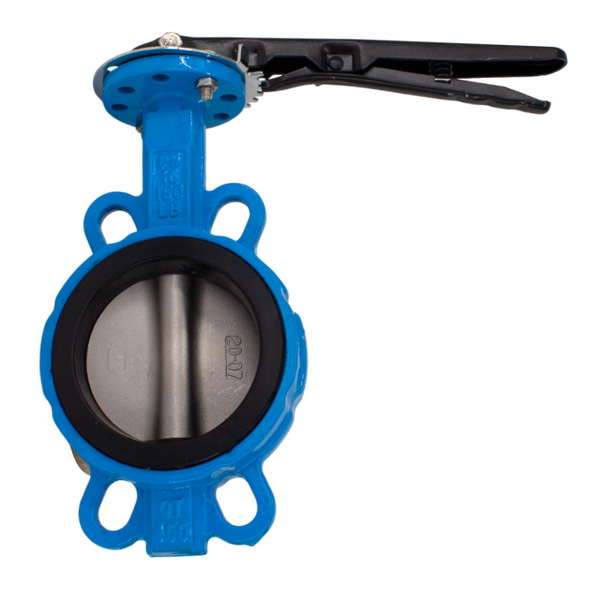 Затвор дисковый межфланцевый чугунный с нержавеющим диском 017W.Y Dendor, DN100, PN16