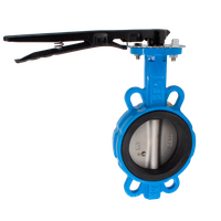 Затвор дисковый межфланцевый чугунный с нержавеющим диском 017W.Y Dendor, DN100, PN16