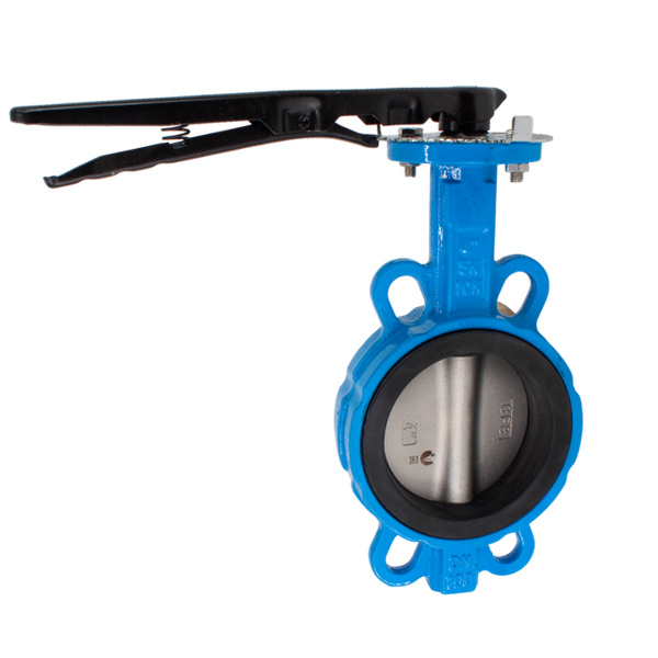 Затвор дисковый межфланцевый чугунный с нержавеющим диском 017W.Y Dendor, DN100, PN16