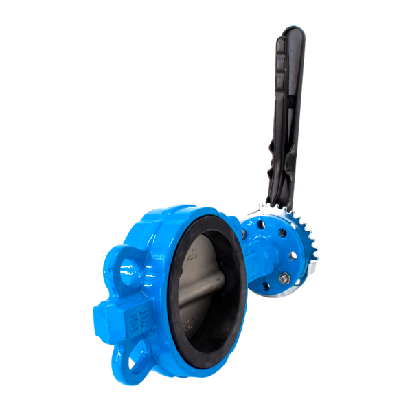 Затвор дисковый межфланцевый чугунный с нержавеющим диском 017W.Y Dendor, DN100, PN16