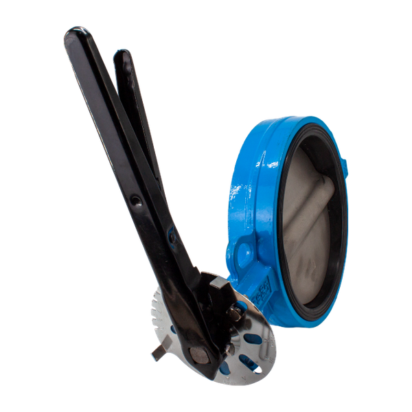 Затвор дисковый межфланцевый чугунный, DN 250 (10"), PN16