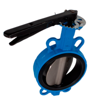 Затвор дисковый межфланцевый чугунный, DN 150 (6"), PN16